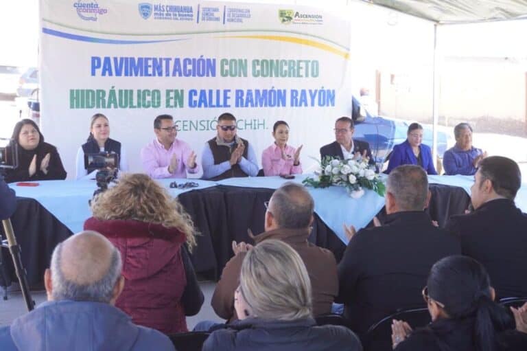 Obras y apoyos en Ascensión