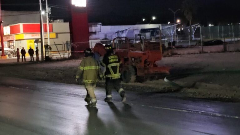 Fuga de gas en obra de Valles