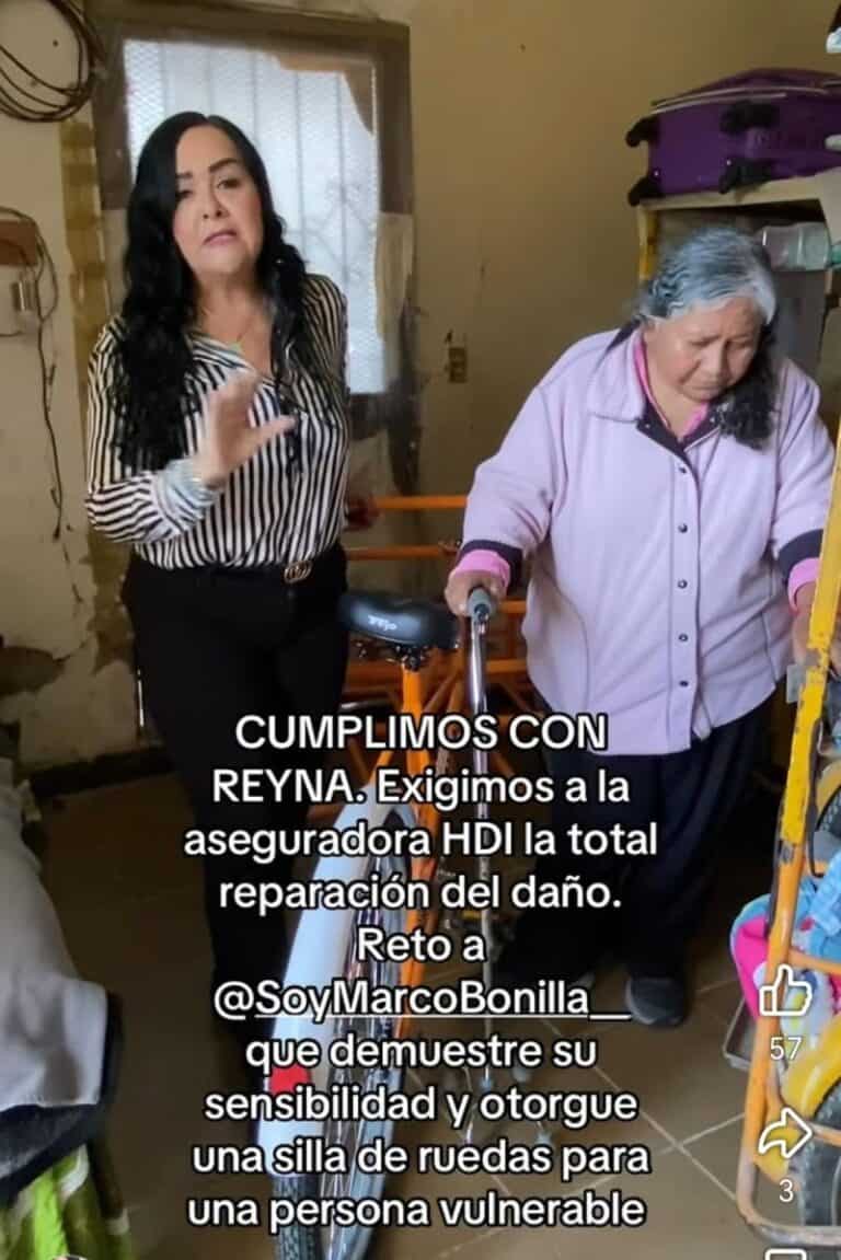 Aseguradora compensa a Reyna