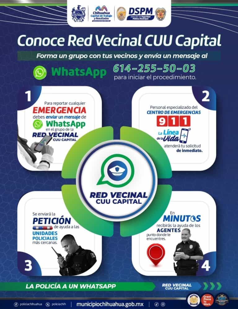 Vecinos fortalecen red de seguridad