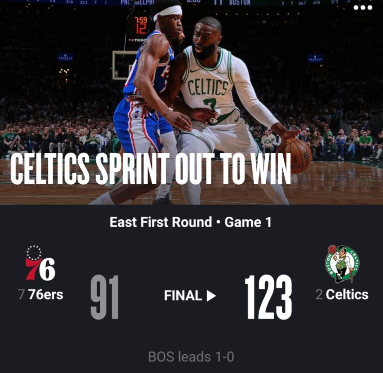 Celtics comienza arriba la serie