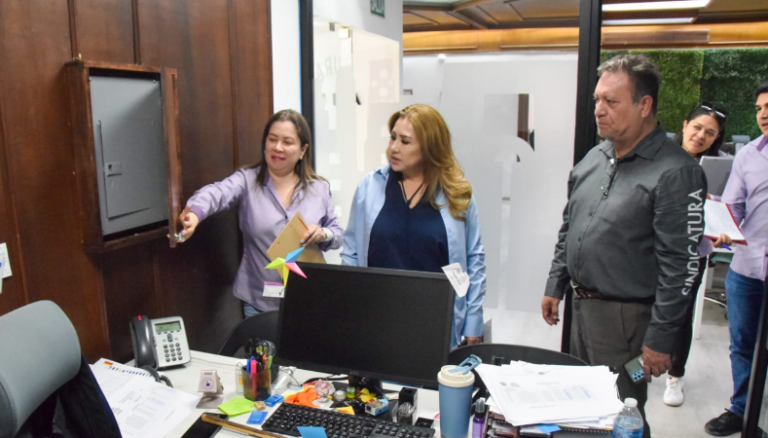 Verifican seguridad laboral en la Sindicatura