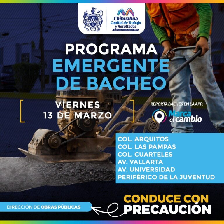 Bachearán seis zonas de la ciudad