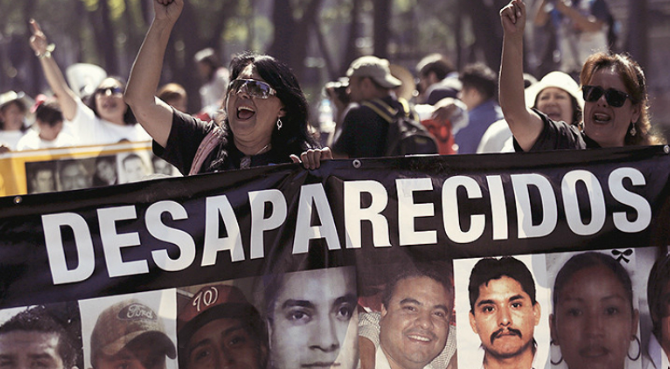 ONU alerta por desapariciones en México