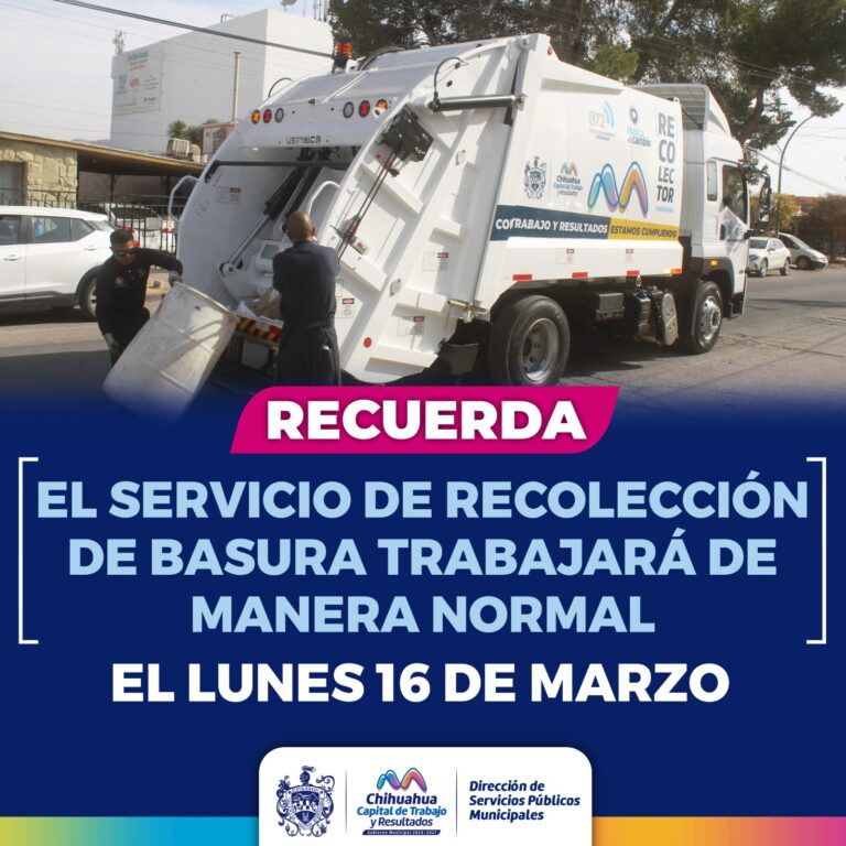 Recolección de basura seguirá operando hoy