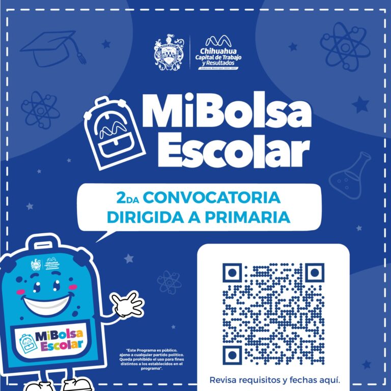 Abren nueva convocatoria para Mi Bolsa Escolar