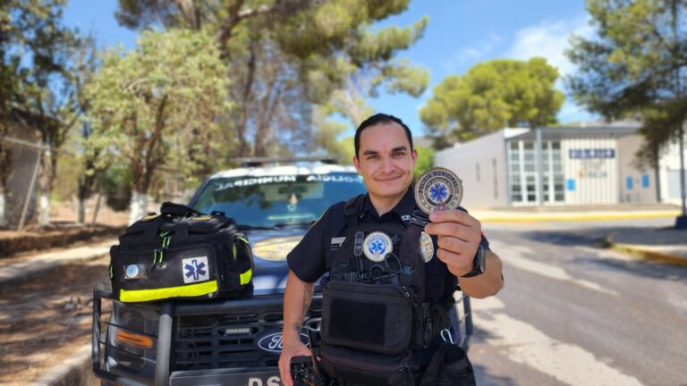 Policías y bomberos salvan vidas con atención prehospitalaria