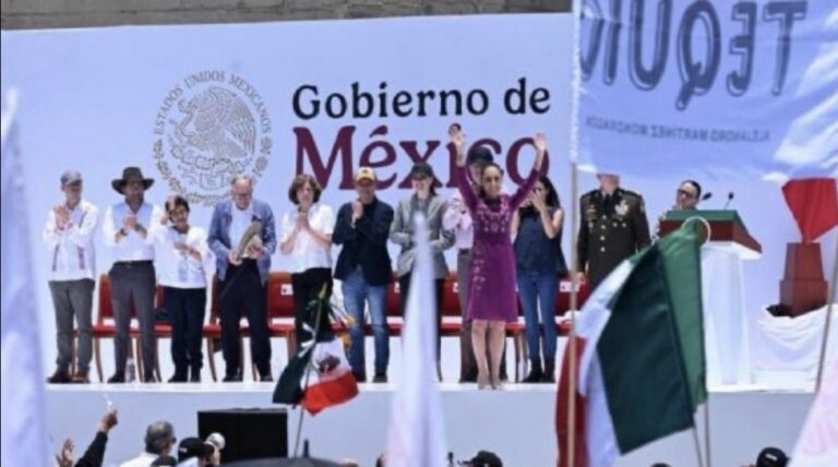 Sheinbaum acusa narco gobierno con Calderón