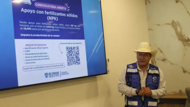 (Delicias) Activan apoyos para productores del campo