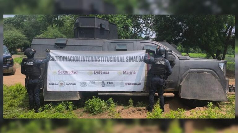 Aseguran vehículo monstruo en Sinaloa