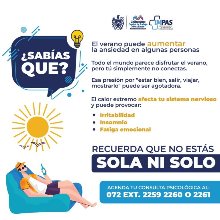 Calor afecta ánimo y dan consejos