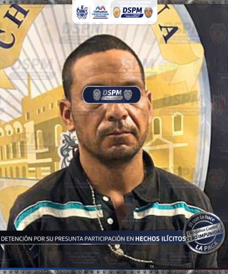 Detuvo Policía Municipal a sujeto con droga