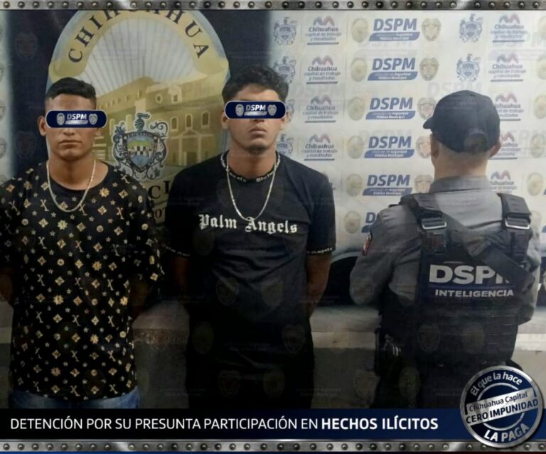 Detienen a dos por ataque a menor