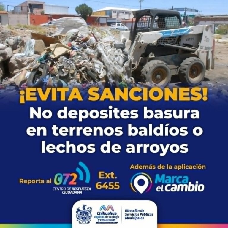 Exhortan a no tirar basura en baldíos