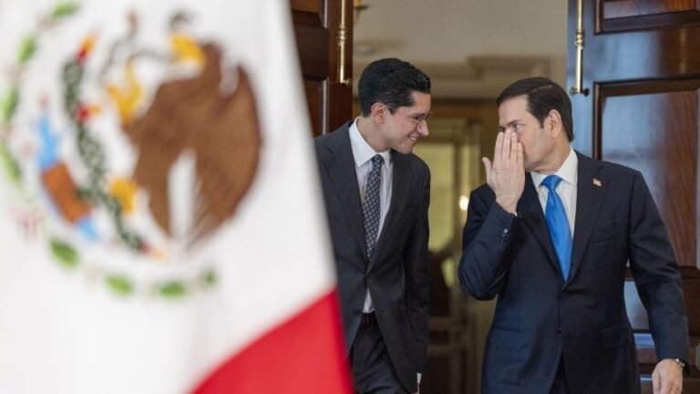 Rubio y Velasco dialogan sobre agenda bilateral