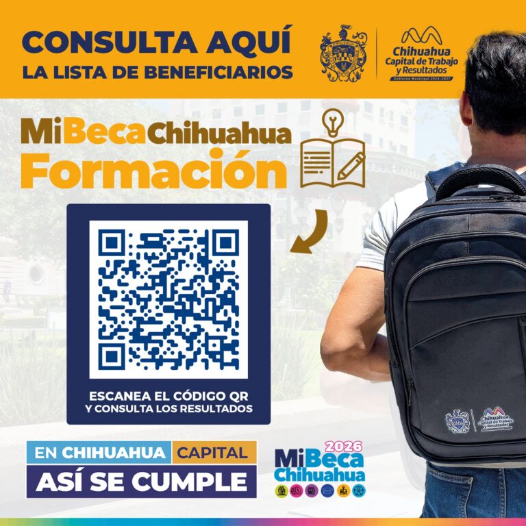 Publican resultados de Mi Beca Chihuahua Formación
