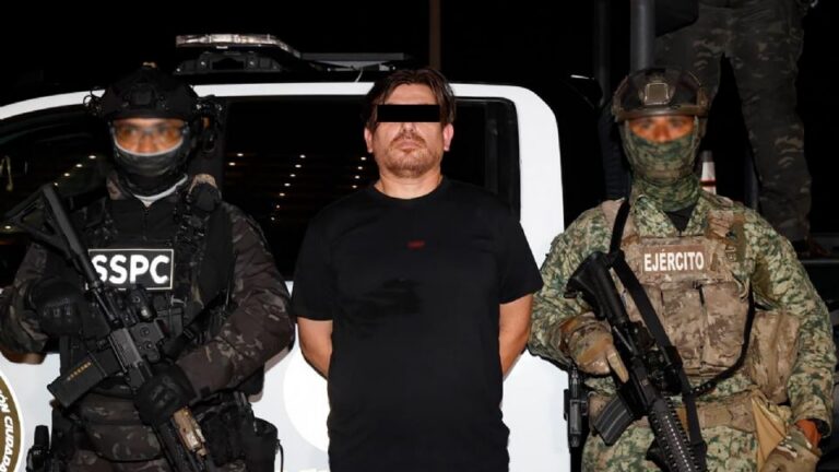 Detienen a “El Peli” en operativo federal